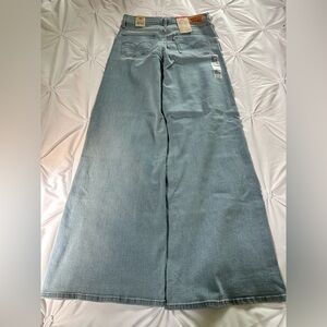 Levi's Blue Flare Wide Leg Jeans
